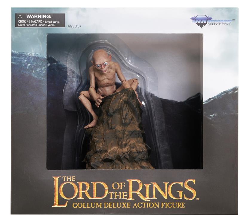 Diamond Select Gollum Deluxe Action Figure : Toys From the Past